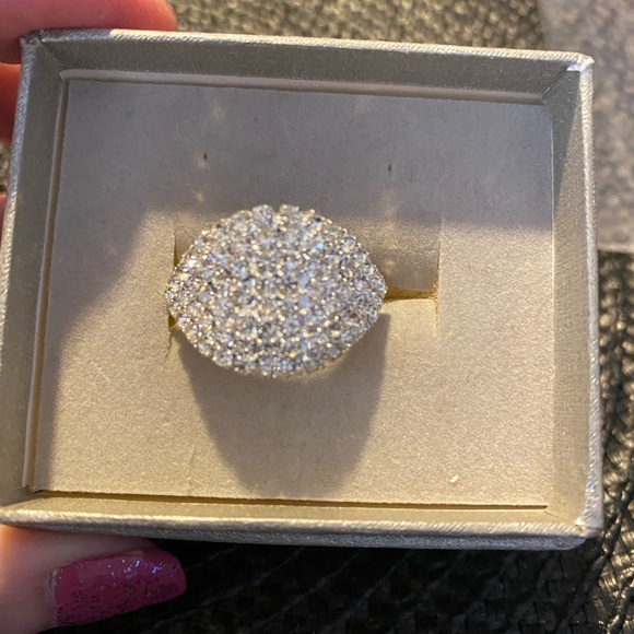 CZ ring. Adjustable - Picture 6 of 6